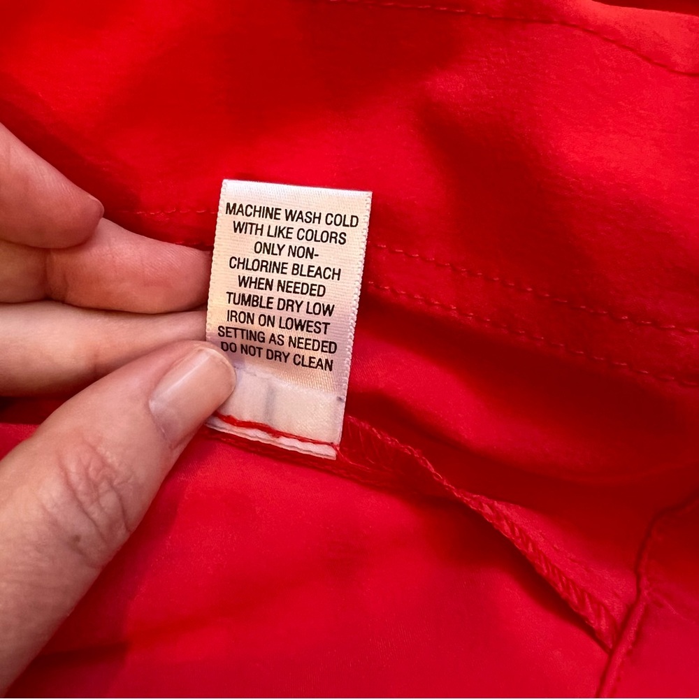 Laura Ashley- Red/ Pink Jacket- Petite Med - Picture 5 of 10